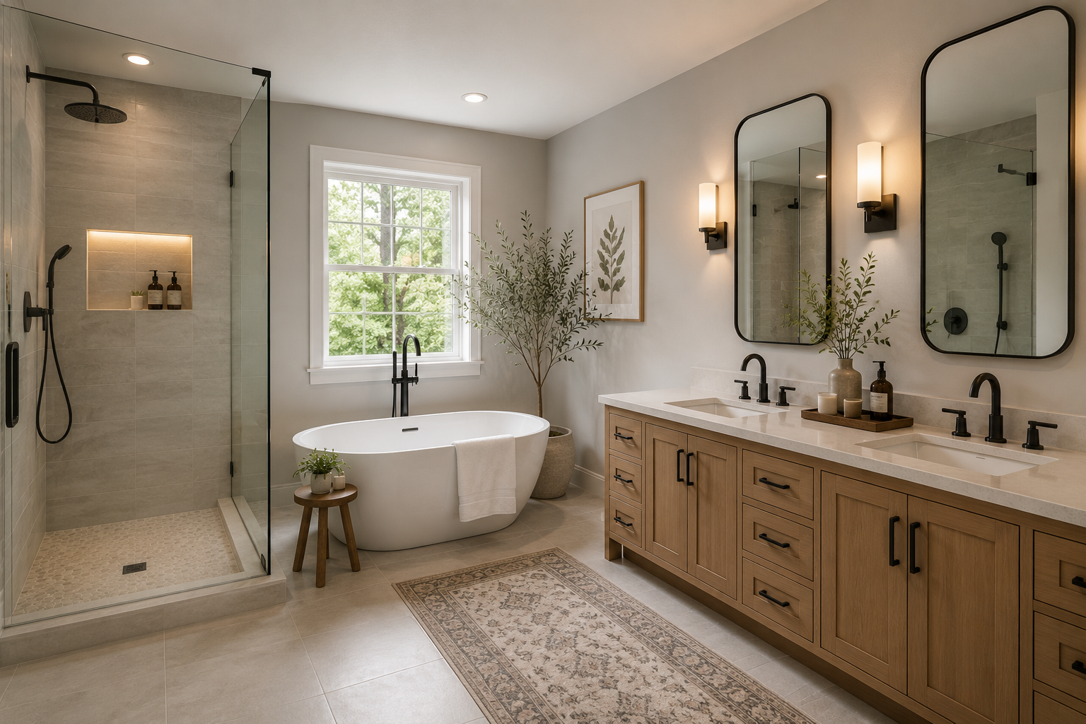 Bathroom remodeling by Vargas Services