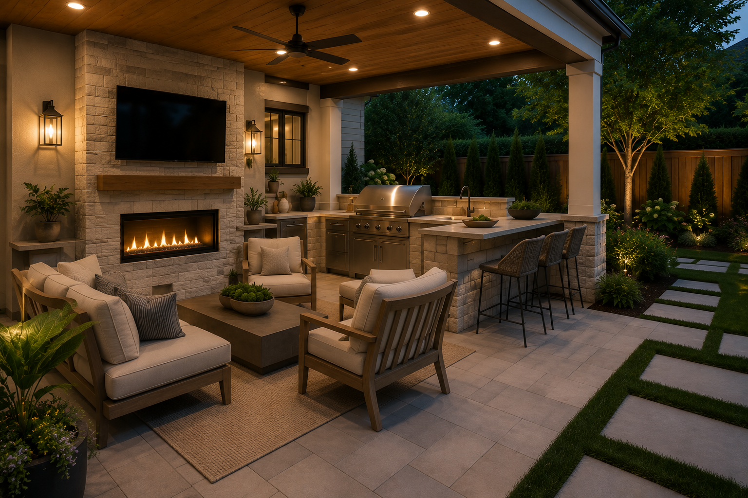 Finished remodeling project by Vargas Services